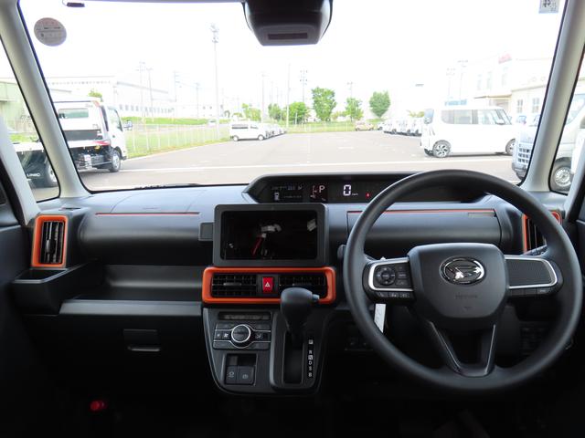 タントファンクロス４ＷＤ　ＣＶＴ　６６０ｃｃ　両側電動スライドドア　衝突被害軽減ブレーキ　横滑り防止装置　ＡＢＳ　アイドリングストップ　プッシュボタンスタート　オートエアコン　前席シートヒーター　届出済未使用車（福島県）の中古車