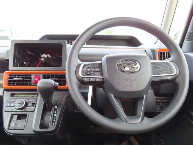 タントファンクロス４ＷＤ　ＣＶＴ　６６０ｃｃ　両側電動スライドドア　衝突被害軽減ブレーキ　横滑り防止装置　ＡＢＳ　アイドリングストップ　プッシュボタンスタート　オートエアコン　前席シートヒーター　届出済未使用車（福島県）の中古車