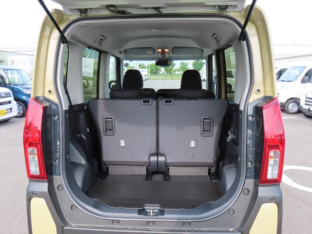 タントファンクロス４ＷＤ　ＣＶＴ　６６０ｃｃ　両側電動スライドドア　衝突被害軽減ブレーキ　横滑り防止装置　ＡＢＳ　アイドリングストップ　プッシュボタンスタート　オートエアコン　前席シートヒーター　届出済未使用車（福島県）の中古車
