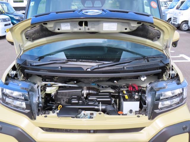 タントファンクロス４ＷＤ　ＣＶＴ　６６０ｃｃ　両側電動スライドドア　衝突被害軽減ブレーキ　横滑り防止装置　ＡＢＳ　アイドリングストップ　プッシュボタンスタート　オートエアコン　前席シートヒーター　届出済未使用車（福島県）の中古車
