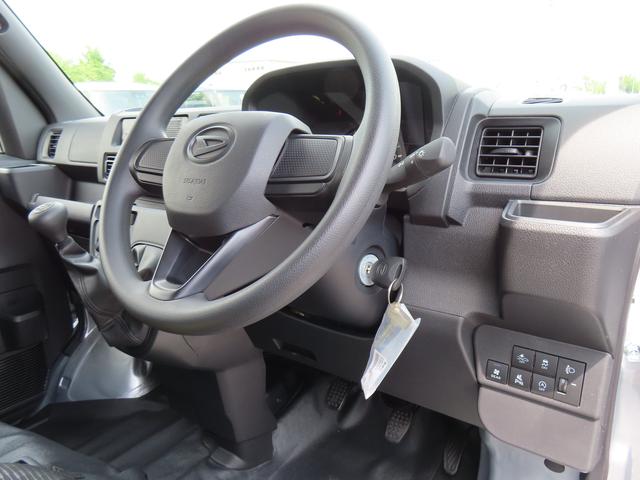 ハイゼットカーゴＤＸ４ＷＤ　５速マニュアル　６６０ｃｃ　衝突被害軽減ブレーキ　横滑り防止装置　ＡＢＳ　アイドリングストップ　両側スライドドア　マニュアルエアコン　パワーステアリング　前席パワーウィンドウ　届出済未使用車（福島県）の中古車