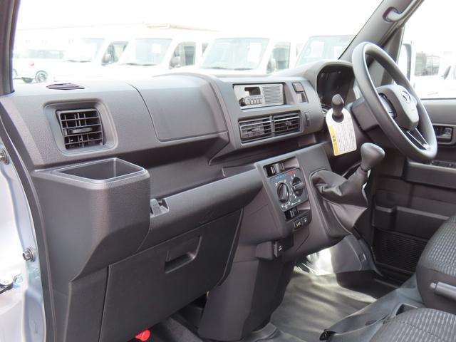 ハイゼットカーゴＤＸ４ＷＤ　５速マニュアル　６６０ｃｃ　衝突被害軽減ブレーキ　横滑り防止装置　ＡＢＳ　アイドリングストップ　両側スライドドア　マニュアルエアコン　パワーステアリング　前席パワーウィンドウ　届出済未使用車（福島県）の中古車
