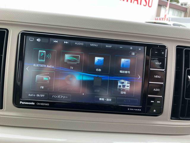 ミラトコットＧ　ＳＡIII２ＷＤ　ＣＶＴ　６６０ｃｃ　ナビ　衝突被害軽減ブレーキ　横滑り防止装置　ＡＢＳ　アイドリングストップ　プッシュボタンスタート　前席シートヒーター　オートエアコン　スマートキー（福島県）の中古車
