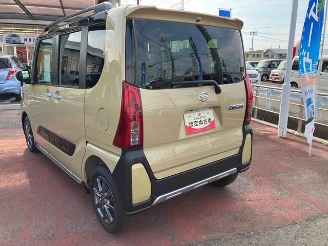 タントファンクロス2WD CVT 660cc 衝突被害軽減ブレーキ 横滑り防止装置 ABS サイドエアバッグ 両側電動スライドドア アイドリングストップ プッシュボタンスタート オートエアコン 前席シートヒーター(福島県)の中古車
