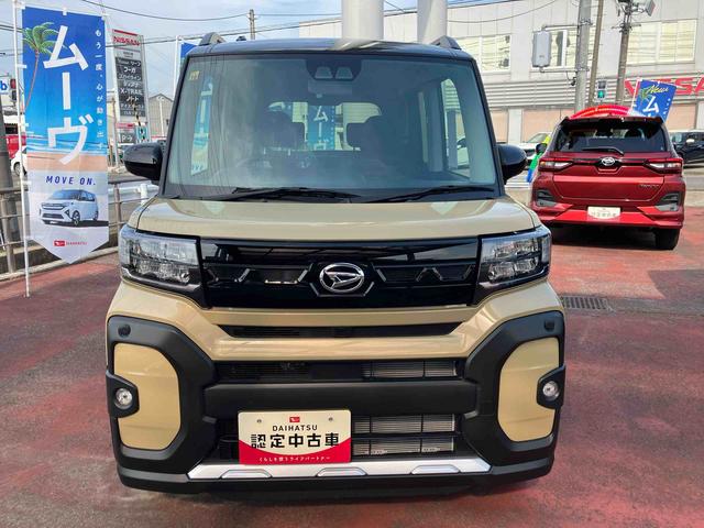 タントファンクロス2WD CVT 660cc 衝突被害軽減ブレーキ 横滑り防止装置 ABS サイドエアバッグ 両側電動スライドドア アイドリングストップ プッシュボタンスタート オートエアコン 前席シートヒーター(福島県)の中古車