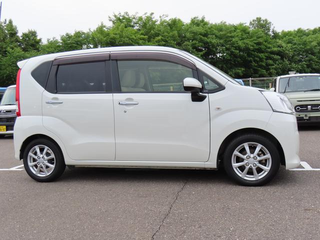 ムーヴＸ　ＳＡIII２ＷＤ　ＣＶＴ　６６０ｃｃ　ナビ　バックモニター　オートエアコン　ＥＴＣ車載器　衝突被害軽減ブレーキ　横滑り防止装置　ＡＢＳ　アイドリングストップ　プッシュボタンスタート　ベンチシート　スマートキー（福島県）の中古車