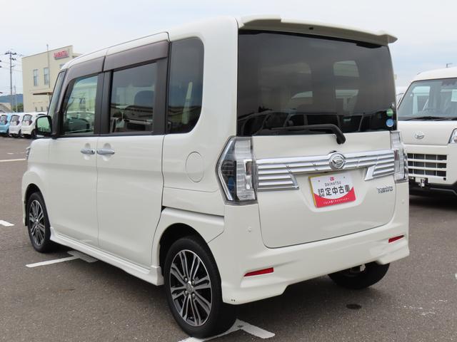 タントカスタムＲＳ　トップエディションＳＡIII２ＷＤ　ＣＶＴ　６６０ｃｃ　ターボ　ナビ　バックモニター　ＥＴＣ車載器　衝突被害軽減ブレーキ　横滑り防止装置　ＡＢＳ　アイドリングストップ　プッシュボタンスタート　両側電動スライドドア（福島県）の中古車