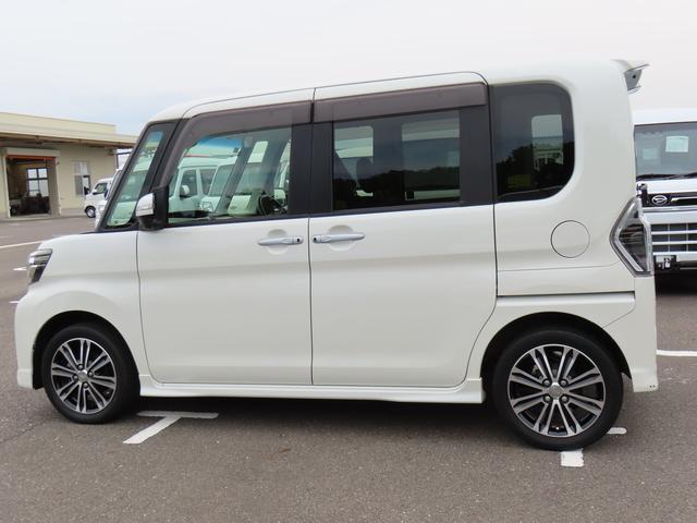 タントカスタムＲＳ　トップエディションＳＡIII２ＷＤ　ＣＶＴ　６６０ｃｃ　ターボ　ナビ　バックモニター　ＥＴＣ車載器　衝突被害軽減ブレーキ　横滑り防止装置　ＡＢＳ　アイドリングストップ　プッシュボタンスタート　両側電動スライドドア（福島県）の中古車