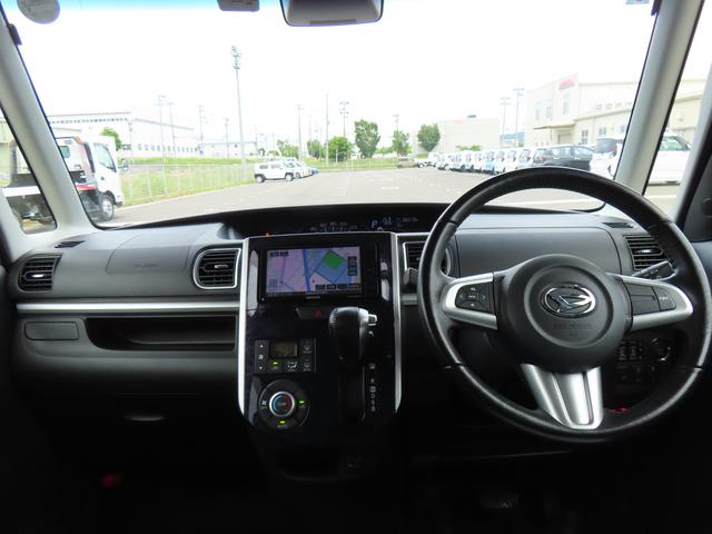 タントカスタムＲＳ　トップエディションＳＡIII２ＷＤ　ＣＶＴ　６６０ｃｃ　ターボ　ナビ　バックモニター　ＥＴＣ車載器　衝突被害軽減ブレーキ　横滑り防止装置　ＡＢＳ　アイドリングストップ　プッシュボタンスタート　両側電動スライドドア（福島県）の中古車