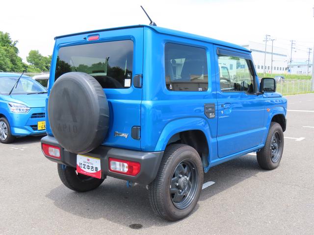 ジムニーXLパートタイム4WD(高低二段切替式) フロア4AT 660cc デュアルセンサーブレーキサポート サイド・カーテンシールドエアバッグ ナビ 前後ドライブレコーダー ETC車載器 シートヒーター(福島県)の中古車