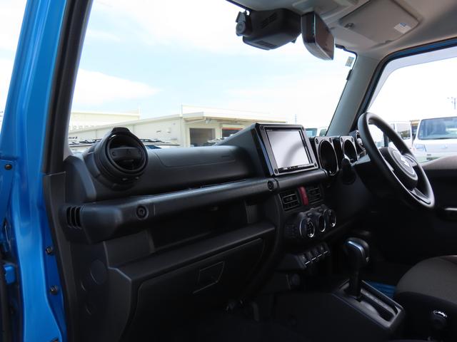 ジムニーＸＬパートタイム４ＷＤ（高低二段切替式）　フロア４ＡＴ　６６０ｃｃ　デュアルセンサーブレーキサポート　サイド・カーテンシールドエアバッグ　ナビ　前後ドライブレコーダー　ＥＴＣ車載器　シートヒーター（福島県）の中古車
