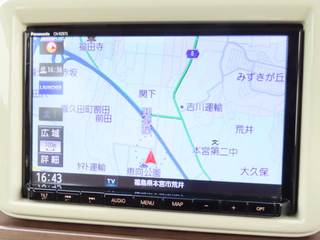 アルトラパンＬＣＸ２ＷＤ　ＣＶＴ　６６０ｃｃ　デュアルカメラブレーキサポート　カーナビ　全方位モニター　運転席・助手席エアバッグ　アイドリングストップ　プッシュボタンスタート　前席シートヒーター　木目調パネル（福島県）の中古車
