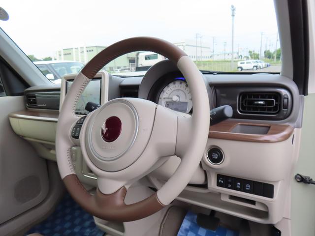 アルトラパンＬＣＸ２ＷＤ　ＣＶＴ　６６０ｃｃ　デュアルカメラブレーキサポート　カーナビ　全方位モニター　運転席・助手席エアバッグ　アイドリングストップ　プッシュボタンスタート　前席シートヒーター　木目調パネル（福島県）の中古車