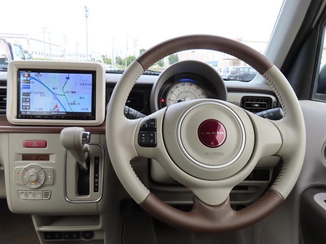 アルトラパンＬＣＸ２ＷＤ　ＣＶＴ　６６０ｃｃ　デュアルカメラブレーキサポート　カーナビ　全方位モニター　運転席・助手席エアバッグ　アイドリングストップ　プッシュボタンスタート　前席シートヒーター　木目調パネル（福島県）の中古車