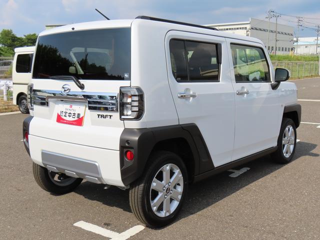 タフトＧ　クロムベンチャー４ＷＤ　ＣＶＴ　６６０ｃｃ　スカイフィールトップ　ナビ　バックモニター　ドライブレコーダー　衝突被害軽減ブレーキ　横滑り防止装置　ＡＢＳ　アイドリングストップ　プッシュボタンスタート　シートヒーター（福島県）の中古車
