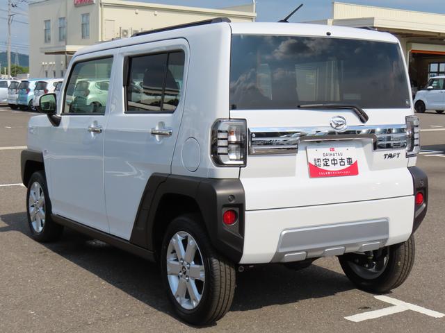 タフトＧ　クロムベンチャー４ＷＤ　ＣＶＴ　６６０ｃｃ　スカイフィールトップ　ナビ　バックモニター　ドライブレコーダー　衝突被害軽減ブレーキ　横滑り防止装置　ＡＢＳ　アイドリングストップ　プッシュボタンスタート　シートヒーター（福島県）の中古車