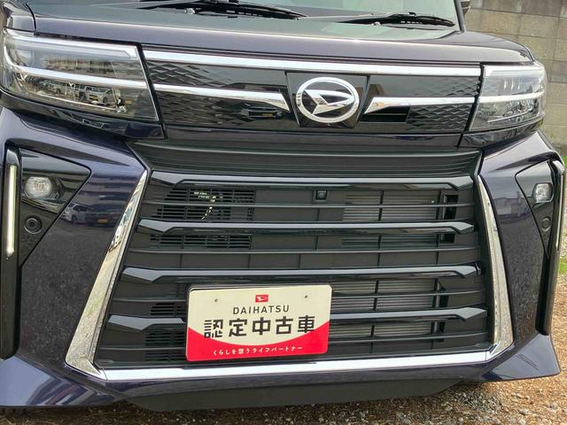 タントカスタムＲＳ２ＷＤ　ＣＶＴ　スマートアシスト　ターボ　両側パワースライドドア　シートヒーター　電動パーキングブレーキ機能　オートホールド機能　　ベンチシート　ミラクルオープンドア　アイドリングストップ（福島県）の中古車