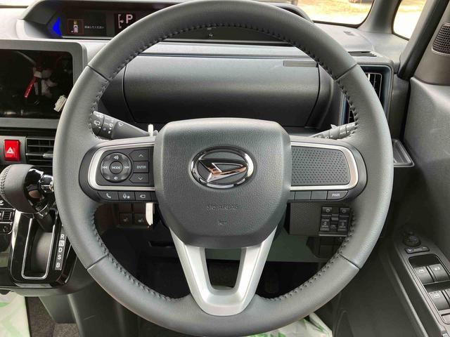 タントカスタムＲＳ２ＷＤ　ＣＶＴ　スマートアシスト　ターボ　両側パワースライドドア　シートヒーター　電動パーキングブレーキ機能　オートホールド機能　　ベンチシート　ミラクルオープンドア　アイドリングストップ（福島県）の中古車