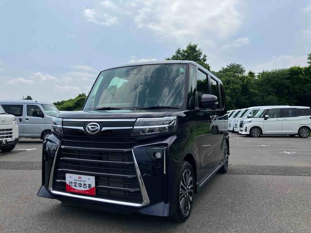 タントカスタムＲＳ２ＷＤ　ＣＶＴ　６６０ｃｃ　ターボ　ナビ　全方位モニター　ドライブレコーダー　衝突被害軽減ブレーキ　横滑り防止装置　ＡＢＳ　アイドリングストップ　プッシュボタンスタート　両側電動スライドドア（福島県）の中古車