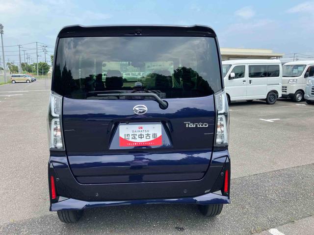 タントカスタムＲＳ２ＷＤ　ＣＶＴ　６６０ｃｃ　ターボ　ナビ　全方位モニター　ドライブレコーダー　衝突被害軽減ブレーキ　横滑り防止装置　ＡＢＳ　アイドリングストップ　プッシュボタンスタート　両側電動スライドドア（福島県）の中古車