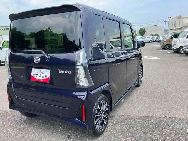 タントカスタムＲＳ２ＷＤ　ＣＶＴ　６６０ｃｃ　ターボ　ナビ　全方位モニター　ドライブレコーダー　衝突被害軽減ブレーキ　横滑り防止装置　ＡＢＳ　アイドリングストップ　プッシュボタンスタート　両側電動スライドドア（福島県）の中古車