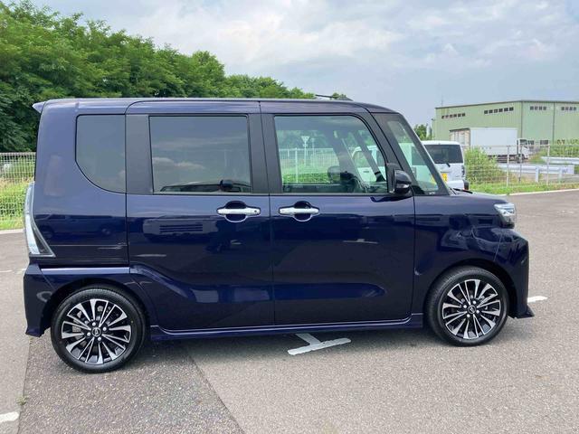 タントカスタムＲＳ２ＷＤ　ＣＶＴ　６６０ｃｃ　ターボ　ナビ　全方位モニター　ドライブレコーダー　衝突被害軽減ブレーキ　横滑り防止装置　ＡＢＳ　アイドリングストップ　プッシュボタンスタート　両側電動スライドドア（福島県）の中古車