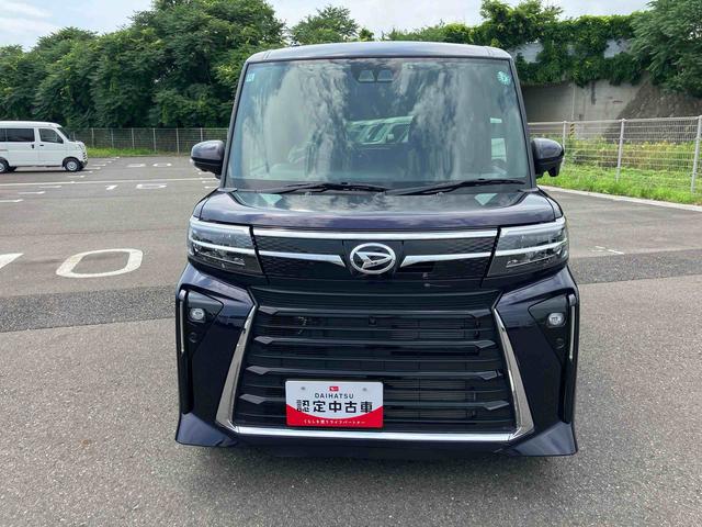 タントカスタムＲＳ２ＷＤ　ＣＶＴ　６６０ｃｃ　ターボ　ナビ　全方位モニター　ドライブレコーダー　衝突被害軽減ブレーキ　横滑り防止装置　ＡＢＳ　アイドリングストップ　プッシュボタンスタート　両側電動スライドドア（福島県）の中古車