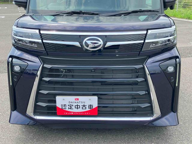 タントカスタムＲＳ２ＷＤ　ＣＶＴ　６６０ｃｃ　ターボ　ナビ　全方位モニター　ドライブレコーダー　衝突被害軽減ブレーキ　横滑り防止装置　ＡＢＳ　アイドリングストップ　プッシュボタンスタート　両側電動スライドドア（福島県）の中古車