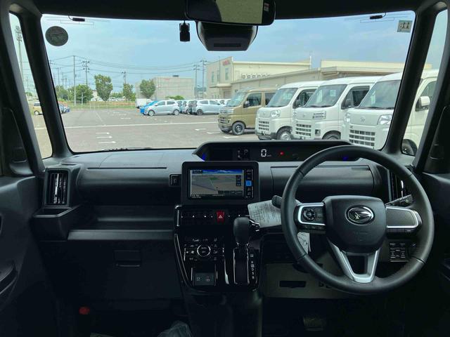 タントカスタムＲＳ２ＷＤ　ＣＶＴ　６６０ｃｃ　ターボ　ナビ　全方位モニター　ドライブレコーダー　衝突被害軽減ブレーキ　横滑り防止装置　ＡＢＳ　アイドリングストップ　プッシュボタンスタート　両側電動スライドドア（福島県）の中古車