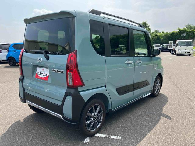 タントファンクロス２ＷＤ　ＣＶＴ　６６０ｃｃ　衝突被害軽減ブレーキ　横滑り防止装置　ＡＢＳ　サイドエアバッグ　ベンチシート　アイドリングストップ　プッシュボタンスタート　オートエアコン　両側電動スライドドア（福島県）の中古車