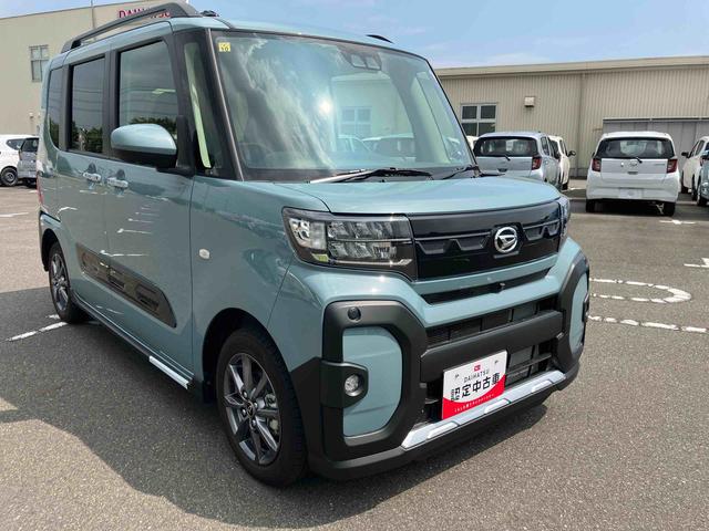 タントファンクロス２ＷＤ　ＣＶＴ　６６０ｃｃ　衝突被害軽減ブレーキ　横滑り防止装置　ＡＢＳ　サイドエアバッグ　ベンチシート　アイドリングストップ　プッシュボタンスタート　オートエアコン　両側電動スライドドア（福島県）の中古車