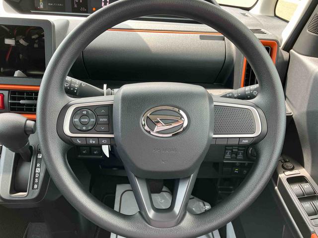 タントファンクロス２ＷＤ　ＣＶＴ　６６０ｃｃ　衝突被害軽減ブレーキ　横滑り防止装置　ＡＢＳ　サイドエアバッグ　ベンチシート　アイドリングストップ　プッシュボタンスタート　オートエアコン　両側電動スライドドア（福島県）の中古車