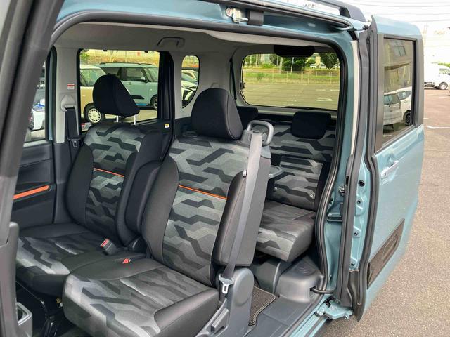 タントファンクロス２ＷＤ　ＣＶＴ　６６０ｃｃ　衝突被害軽減ブレーキ　横滑り防止装置　ＡＢＳ　サイドエアバッグ　ベンチシート　アイドリングストップ　プッシュボタンスタート　オートエアコン　両側電動スライドドア（福島県）の中古車