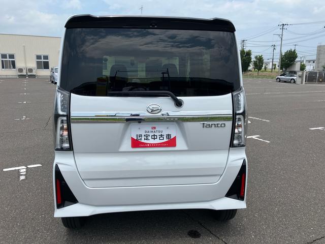 タントカスタムＲＳ２ＷＤ　ＣＶＴ　ターボ　社外ナビ・バックモニター　社外ドラレコ　両側電動スライドドア　衝突被害軽減ブレーキ　横滑り防止装置　ＡＢＳ　アイドリングストップ　前席シートヒーター　プッシュボタンスタート（福島県）の中古車