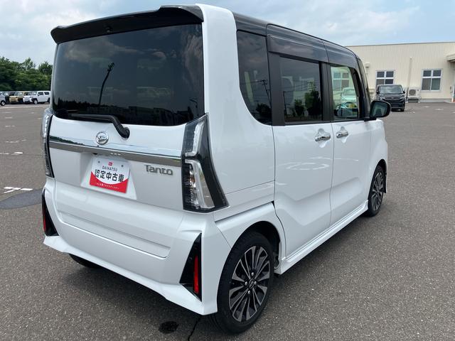 タントカスタムＲＳ２ＷＤ　ＣＶＴ　ターボ　社外ナビ・バックモニター　社外ドラレコ　両側電動スライドドア　衝突被害軽減ブレーキ　横滑り防止装置　ＡＢＳ　アイドリングストップ　前席シートヒーター　プッシュボタンスタート（福島県）の中古車