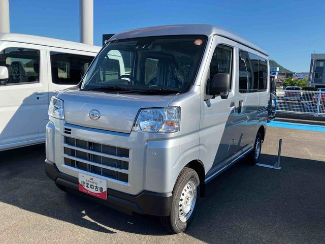 ハイゼットカーゴＤＸ４ＷＤ　ＣＶＴ　６６０ｃｃ　衝突被害軽減ブレーキ　横滑り防止装置　ＡＢＳ　運転席・助手席エアバッグ　パワーステアリング　アイドリングストップ　両側スライドドア　リヤヒーター　前席パワーウィンドウ（福島県）の中古車