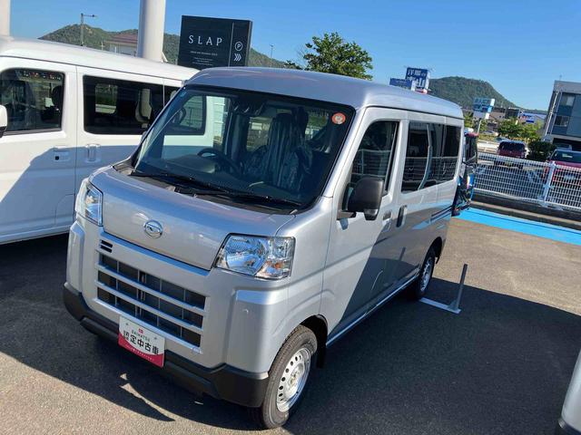ハイゼットカーゴＤＸ４ＷＤ　ＣＶＴ　６６０ｃｃ　衝突被害軽減ブレーキ　横滑り防止装置　ＡＢＳ　運転席・助手席エアバッグ　パワーステアリング　アイドリングストップ　両側スライドドア　リヤヒーター　前席パワーウィンドウ（福島県）の中古車