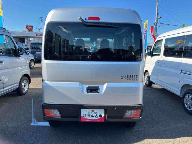 ハイゼットカーゴＤＸ４ＷＤ　ＣＶＴ　６６０ｃｃ　衝突被害軽減ブレーキ　横滑り防止装置　ＡＢＳ　運転席・助手席エアバッグ　パワーステアリング　アイドリングストップ　両側スライドドア　リヤヒーター　前席パワーウィンドウ（福島県）の中古車