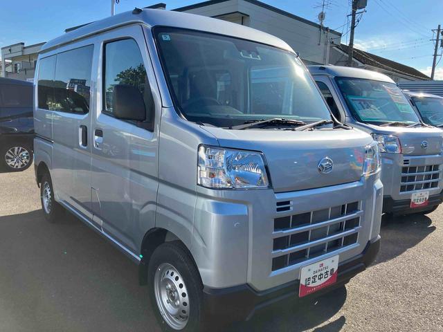 ハイゼットカーゴＤＸ４ＷＤ　ＣＶＴ　６６０ｃｃ　衝突被害軽減ブレーキ　横滑り防止装置　ＡＢＳ　運転席・助手席エアバッグ　パワーステアリング　アイドリングストップ　両側スライドドア　リヤヒーター　前席パワーウィンドウ（福島県）の中古車