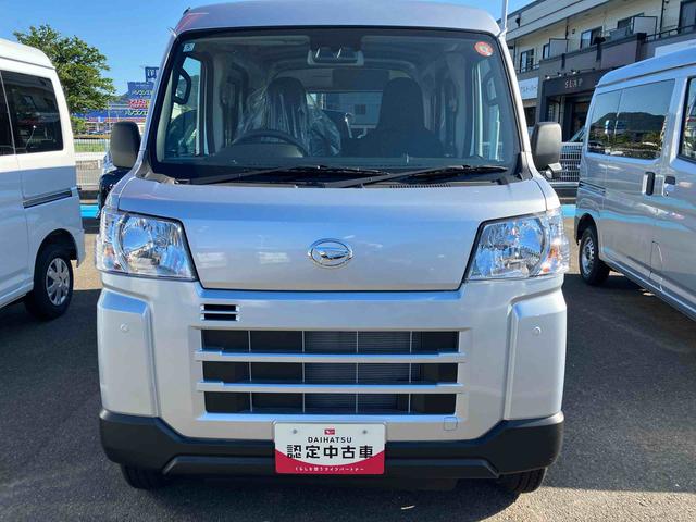 ハイゼットカーゴＤＸ４ＷＤ　ＣＶＴ　６６０ｃｃ　衝突被害軽減ブレーキ　横滑り防止装置　ＡＢＳ　運転席・助手席エアバッグ　パワーステアリング　アイドリングストップ　両側スライドドア　リヤヒーター　前席パワーウィンドウ（福島県）の中古車