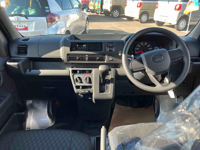 ハイゼットカーゴＤＸ４ＷＤ　ＣＶＴ　６６０ｃｃ　衝突被害軽減ブレーキ　横滑り防止装置　ＡＢＳ　運転席・助手席エアバッグ　パワーステアリング　アイドリングストップ　両側スライドドア　リヤヒーター　前席パワーウィンドウ（福島県）の中古車