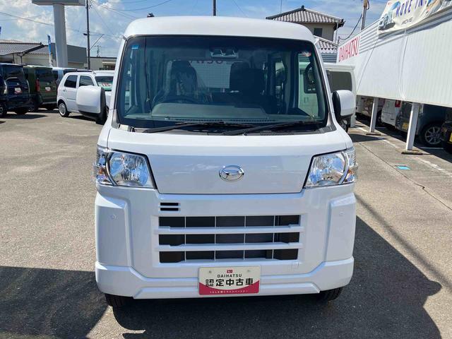 ハイゼットカーゴクルーズ４ＷＤ　ＣＶＴ　衝突被害軽減ブレーキ　横滑り防止装置　ＡＢＳ　アイドリングストップ　両側スライドドア　エアコン　パワーステアリング　運転席・助手席エアバッグ　前席パワーウィンドウ　届出済未使用車（福島県）の中古車