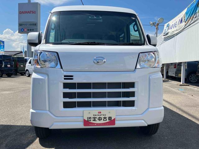 ハイゼットカーゴクルーズ４ＷＤ　ＣＶＴ　衝突被害軽減ブレーキ　横滑り防止装置　ＡＢＳ　アイドリングストップ　両側スライドドア　エアコン　パワーステアリング　運転席・助手席エアバッグ　前席パワーウィンドウ　届出済未使用車（福島県）の中古車