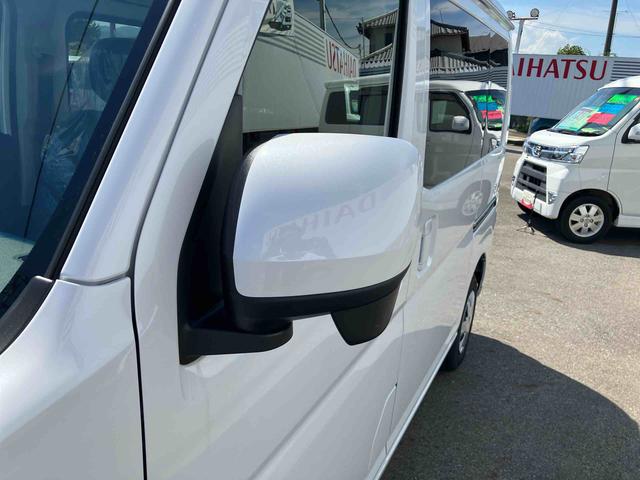 ハイゼットカーゴクルーズ４ＷＤ　ＣＶＴ　衝突被害軽減ブレーキ　横滑り防止装置　ＡＢＳ　アイドリングストップ　両側スライドドア　エアコン　パワーステアリング　運転席・助手席エアバッグ　前席パワーウィンドウ　届出済未使用車（福島県）の中古車