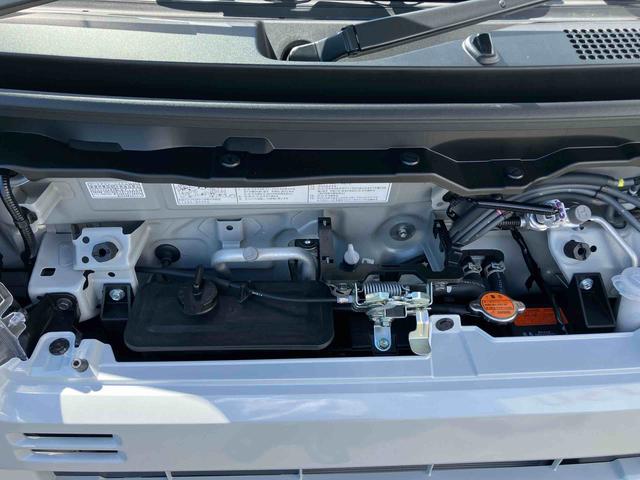 ハイゼットカーゴクルーズ４ＷＤ　ＣＶＴ　衝突被害軽減ブレーキ　横滑り防止装置　ＡＢＳ　アイドリングストップ　両側スライドドア　エアコン　パワーステアリング　運転席・助手席エアバッグ　前席パワーウィンドウ　届出済未使用車（福島県）の中古車