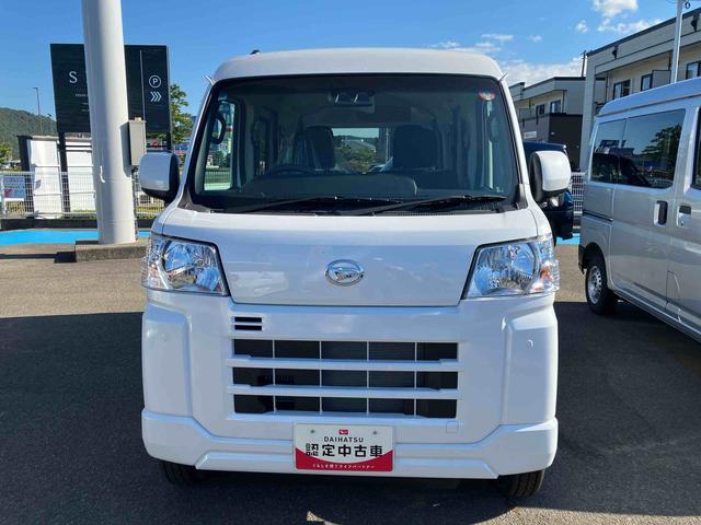 ハイゼットカーゴクルーズターボ４ＷＤ　ＣＶＴ　６６０ｃｃ　衝突被害軽減ブレーキ　横滑り防止装置　ＡＢＳ　運転席・助手席エアバッグ　アイドリングストップ　プッシュボタンスタート　前席パワーウィンドウ　両側スライドドア　リヤヒーター（福島県）の中古車