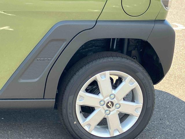 タフトＧターボ　クロムベンチャー４ＷＤ　ＣＶＴ　６６０ｃｃ　スカイフィールトップ　クルーズコントロール　衝突被害軽減ブレーキ　横滑り防止装置　ＡＢＳ　サイドエアバッグ　アイドリングストップ　プッシュボタンスタート　前席シートヒーター（福島県）の中古車