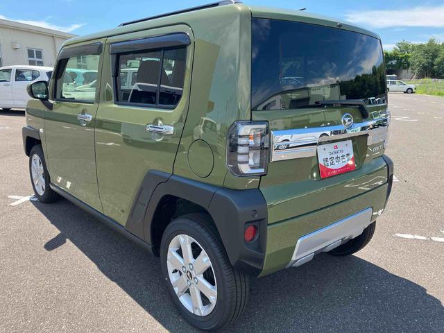 タフトＧターボ　クロムベンチャー４ＷＤ　ＣＶＴ　６６０ｃｃ　スカイフィールトップ　クルーズコントロール　衝突被害軽減ブレーキ　横滑り防止装置　ＡＢＳ　サイドエアバッグ　アイドリングストップ　プッシュボタンスタート　前席シートヒーター（福島県）の中古車