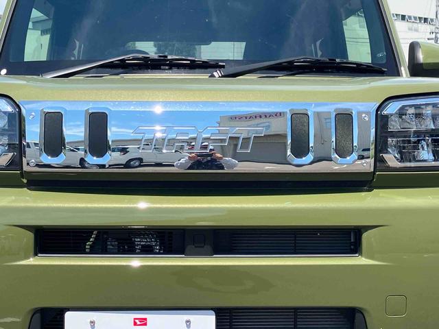 タフトＧターボ　クロムベンチャー４ＷＤ　ＣＶＴ　６６０ｃｃ　スカイフィールトップ　クルーズコントロール　衝突被害軽減ブレーキ　横滑り防止装置　ＡＢＳ　サイドエアバッグ　アイドリングストップ　プッシュボタンスタート　前席シートヒーター（福島県）の中古車