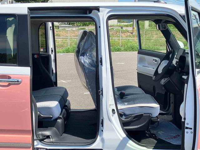 ムーヴキャンバスストライプスＧ２ＷＤ　ＣＶＴ　６６０ｃｃ　ディスプレイオーディオ　バックモニター　衝突被害軽減ブレーキ　横滑り防止装置　ＡＢＳ　アイドリングストップ　プッシュボタンスタート　両側電動スライドドア　前席シートヒーター（福島県）の中古車
